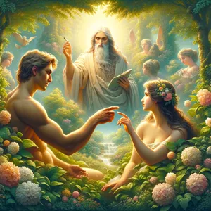 27. In Bog je ustvaril človeka po svoji podobi, po Božji podobi ga je ustvaril; moškega in žensko ju je ustvaril.