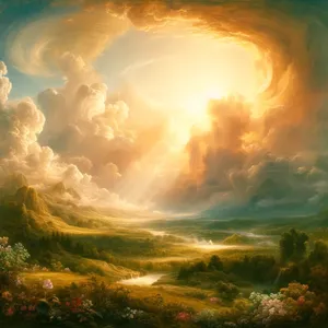 1. Tako so bila dokončana nebesa in zemlja in vse njihovo vojaštvo.