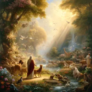 18. Gospod Bog je rekel: »Ni dobro, da je človek sam; naredil mu bom pomoč, primerno zanj.«