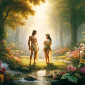 25. Oba sta bila naga, človek in njegova žena, in se nista sramovala.