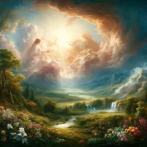 4. To je rodoslovje nebes in zemlje, ko so bili ustvarjeni, na dan, ko je Gospod Bog naredil zemljo in nebo,