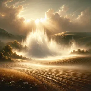 6. Toda para se je dvigala iz zemlje in napajala vso površino zemlje.