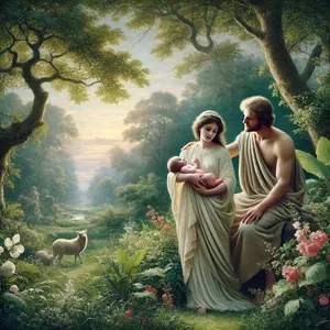 1. Mož je poznal svojo ženo Evo in spočela je ter rodila Kajna. Rekla je: »Pridobila sem moža po Gospodovi pomoči.«