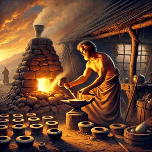 22. Sila je rodila tudi Tubalkajna, ki je bil brusač vsega rezila iz brona in železa. Tubalkajnova sestra je bila Noema.