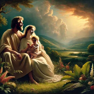 25. Adam je spet poznal svojo ženo in rodila je sina, ki mu je dala ime Set, rekoč: »Bog mi je dal drugega potomca namesto Abela, ki ga je Kajn ubil.«