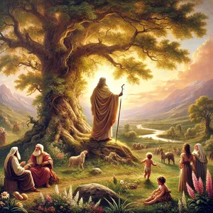 28. Lameh je živel 182 let in rodil sina.