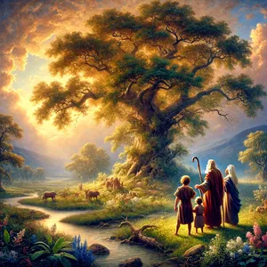 32. Noe je bil star 500 let, in rodili so se mu Sem, Ham in Jafet.