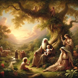 4. Po rojstvu Seta je Adam živel še 800 let in rodil sinove in hčere.