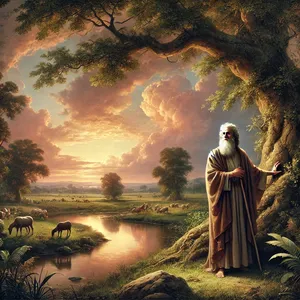 6. Set je živel 105 let in rodil Enoša.