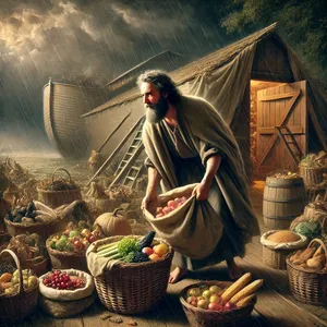 21. Ti pa vzemi s seboj vse vrste jedi, s katerimi se prehranjujete, in si jih shrani, da bodo za hrano tebi in njim.«