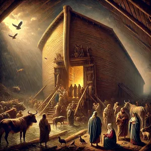 5. Noe je storil vse, kar mu je zapovedal Gospod.