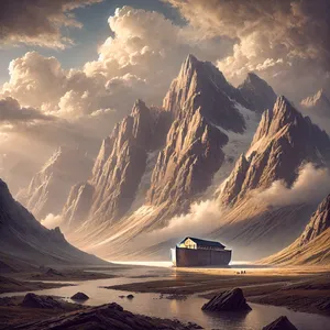 4. Sedmega meseca, sedemnajsti dan meseca, je barka obstala na Araratskih gorah.