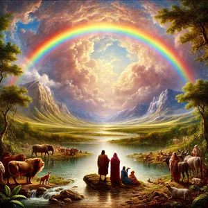 11. Postavljam svojo zavezo z vami: ne bo več nobena živa bitja iztrebljena z vodami potopa; ne bo več potopa, ki bi uničila zemljo.