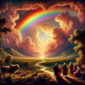 12. Bog je rekel: To je znamenje zaveze, ki jo postavljam med menoj in vami in vsemi živimi bitji, ki so z vami, za vse prihodnje rodove: