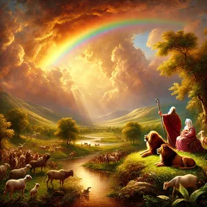 17. Bog je rekel Noetu: To je znamenje zaveze, ki sem jo postavil med menoj in vsemi bitji vsega mesa na zemlji.