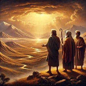 19. To so trije Noetovi sinovi in iz teh se je naselilo vse človeštvo na zemlji.