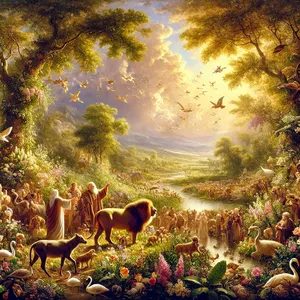 7. Vi pa bodite rodovitni in se množite, naseljujte zemljo in se na njej množite.